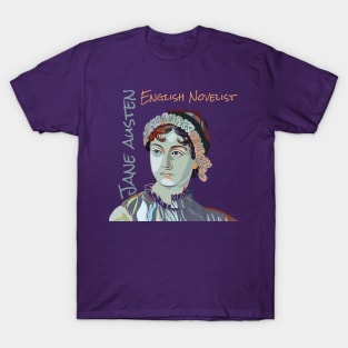 Jane Austen English novelist T-Shirt